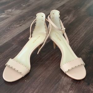 Authentic COACH nude heels